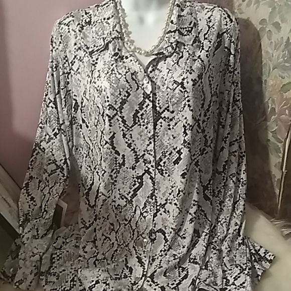 Jones New York signature xl top. NWOT🔹FIRM🔹 - Picture 7 of 8